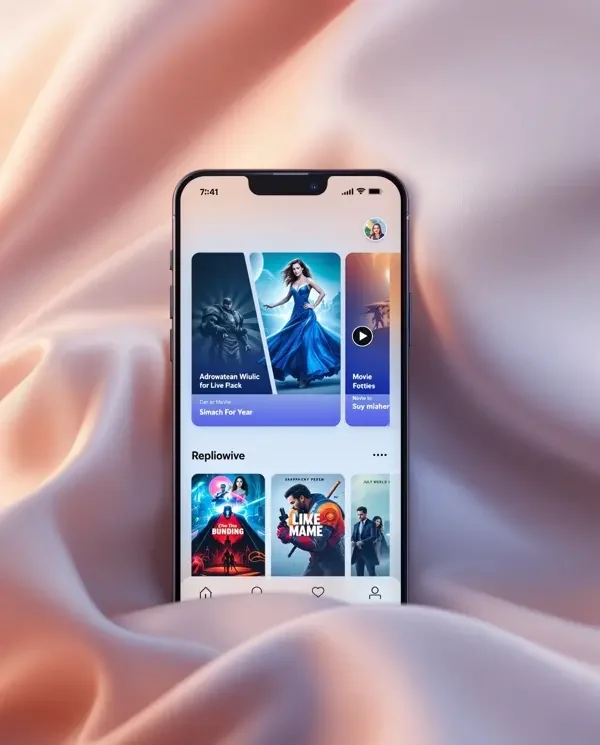 纤纤影视 APP 界面展示